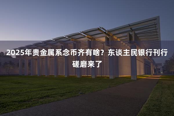 2025年贵金属系念币齐有啥？东谈主民银行刊行磋磨来了